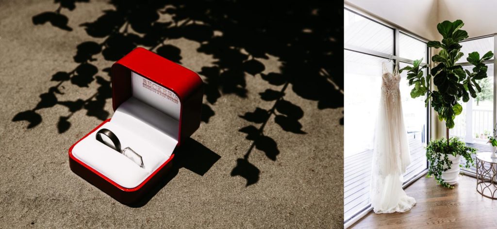 Bridal details at Chippanee Country Club wedding in Bristol Connecticut