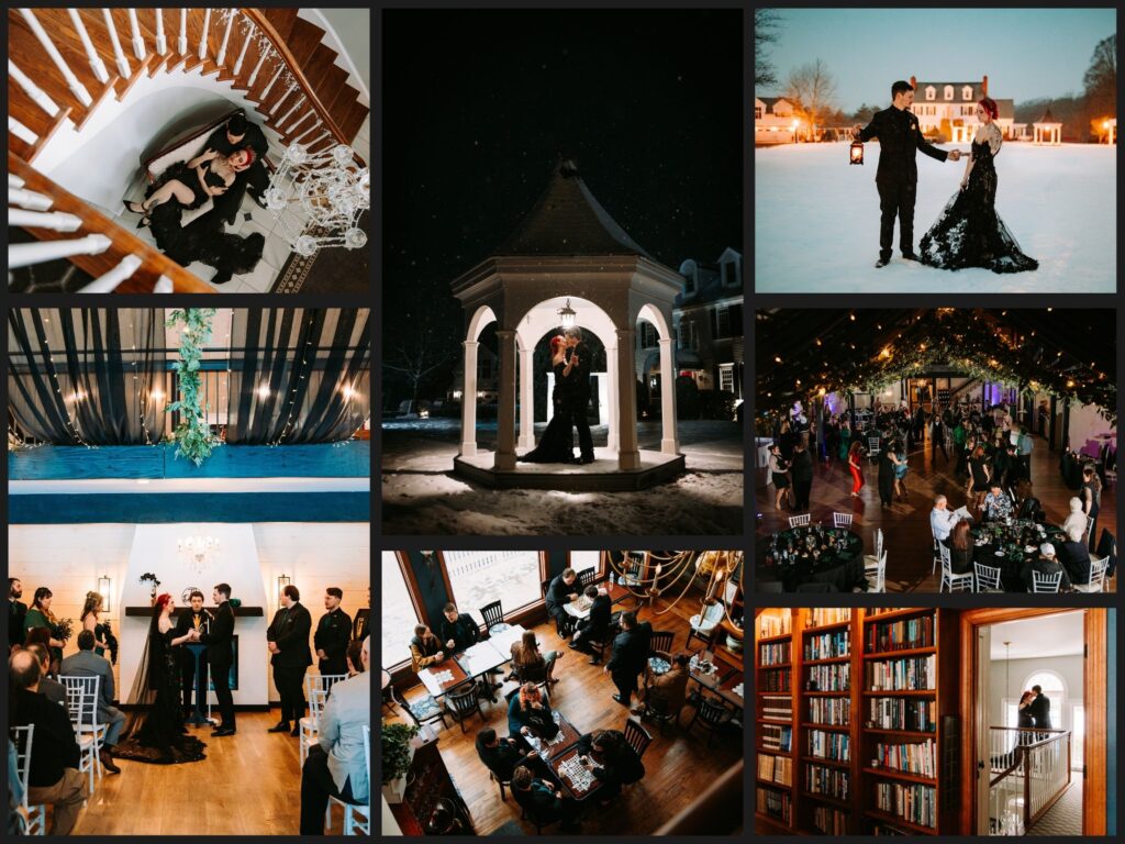 A wedding at Five Bridge Inn in Massachusetts