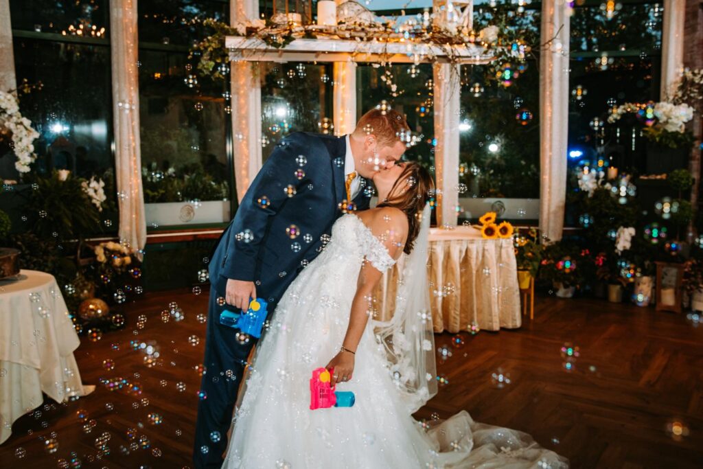 Fun Wedding Reception at The Pond House in Elizabeth Park in Hartford Connecticut